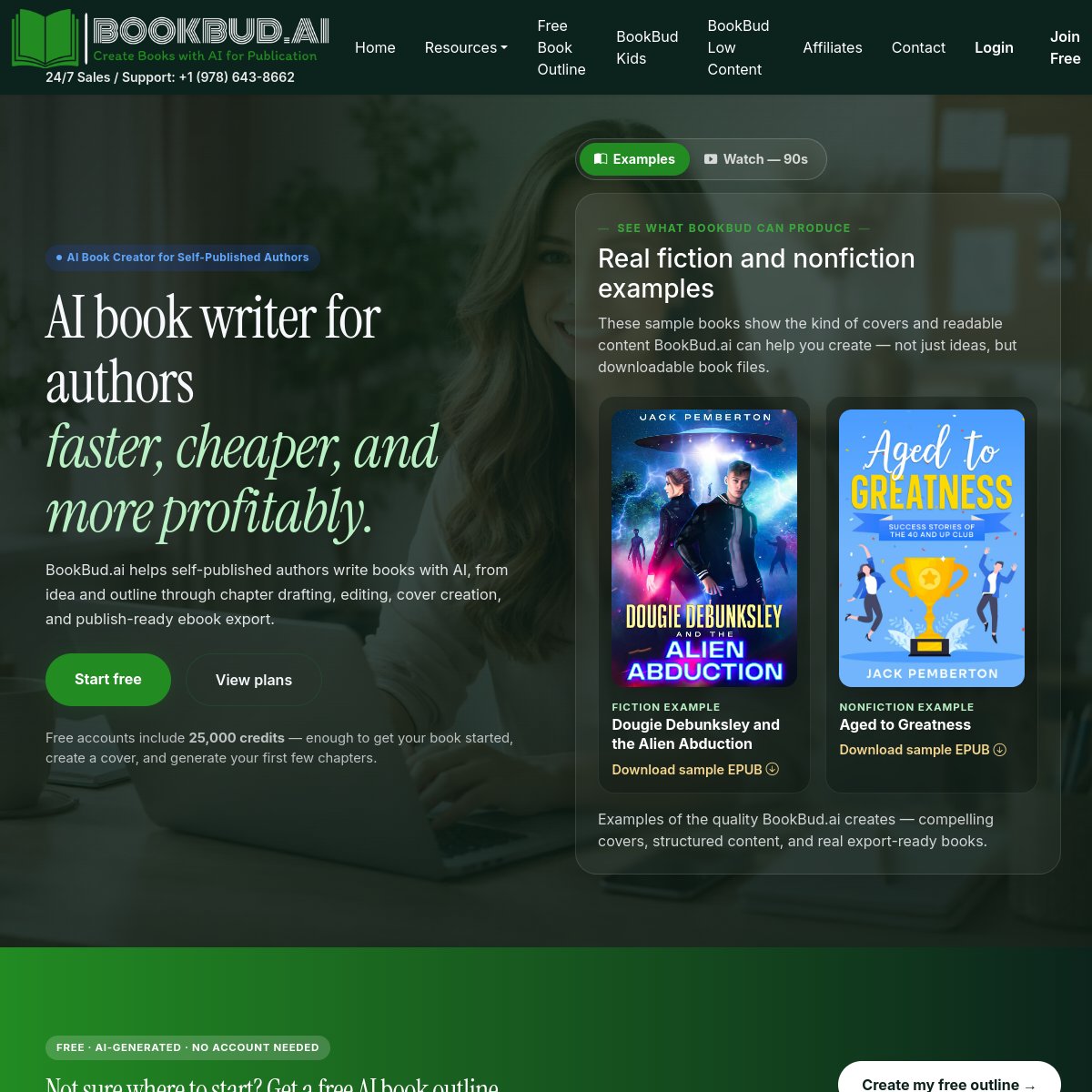 BookBud.ai：独立作者的全流程AI出版助手，从写作到有声书一步到位