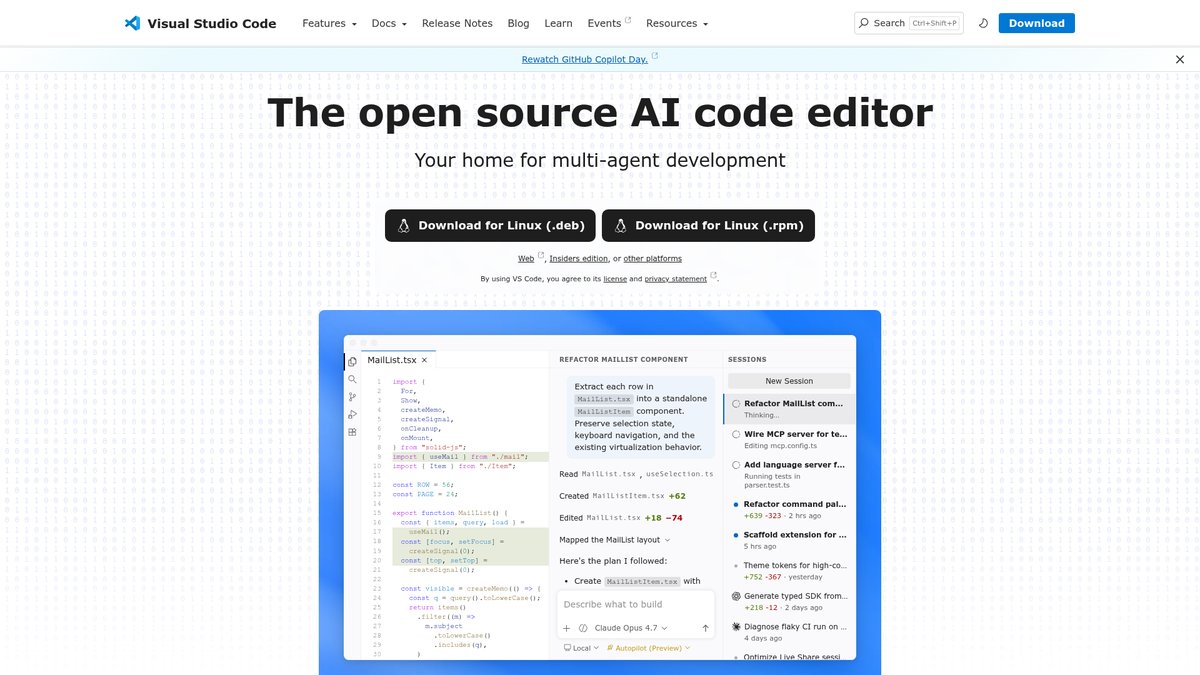 vscode 的多智能体工作流:让 AI 自己规划、写码、调试