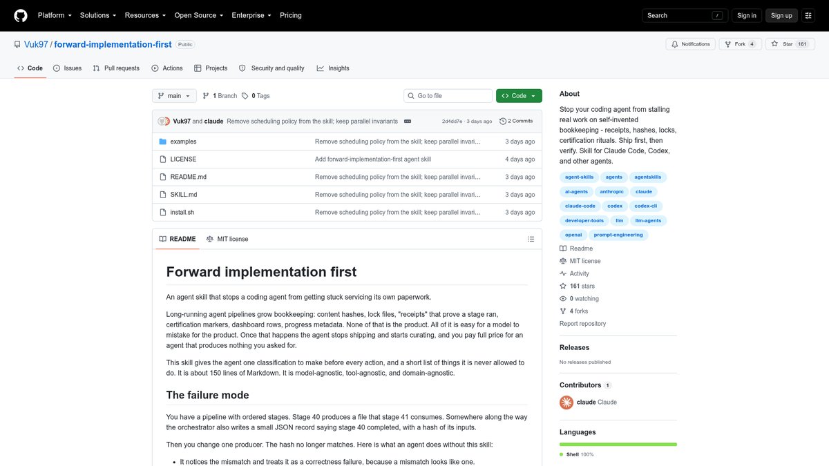 forward-implementation-first 官网截图